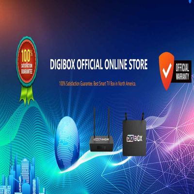 Control de voz Digibox D3 Plus Servicios de transmisión de televisión en línea 4K