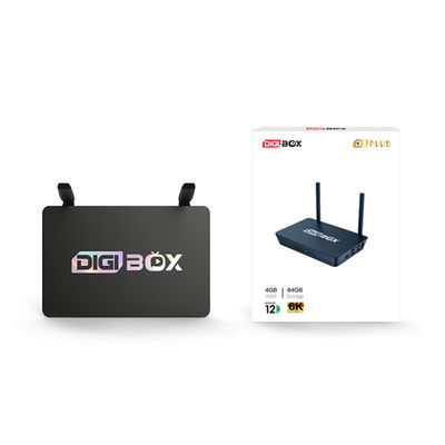 Digibox D3 Plus 2.4G Wifi6 Android TV Box 4GB 64GB Apoyo 4K Wifi doble