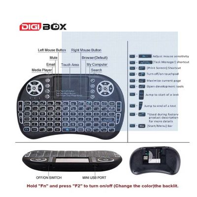 Digibox 64GB Bluetooth Android TV Box Android 12 Dolby 2.1 Conjunto de la caja superior