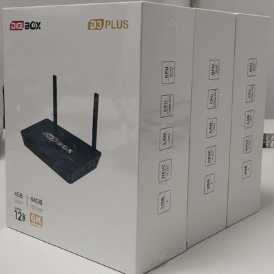 Mali G31 MP2 GPU TV Box Control de voz Android TV Box 4k Bluetooth