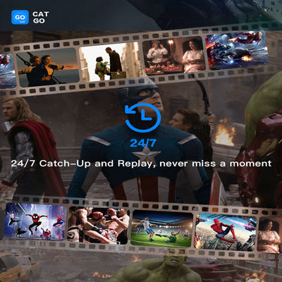 Digibox Entretenimiento Live TV Box 4GB de RAM y WiFi de banda doble 6