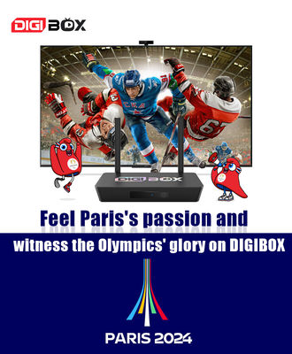 Digibox 64 GB Almacenamiento 4 GB de RAM Android TV D3 Plus Equipado con conectividad Bluetooth