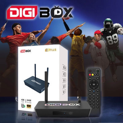 Digibox TV Streaming Media Player HD Reproducción 1080P Android 12.0 Bluetooth